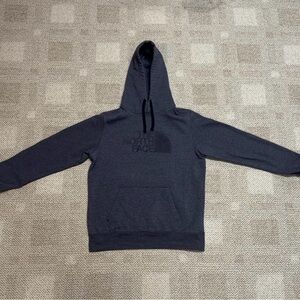 The North Face Men's Dark Charcoal Gray Logo Hoodie